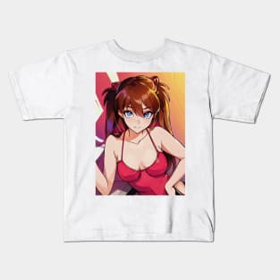 Asuka Langley Kids T-Shirt